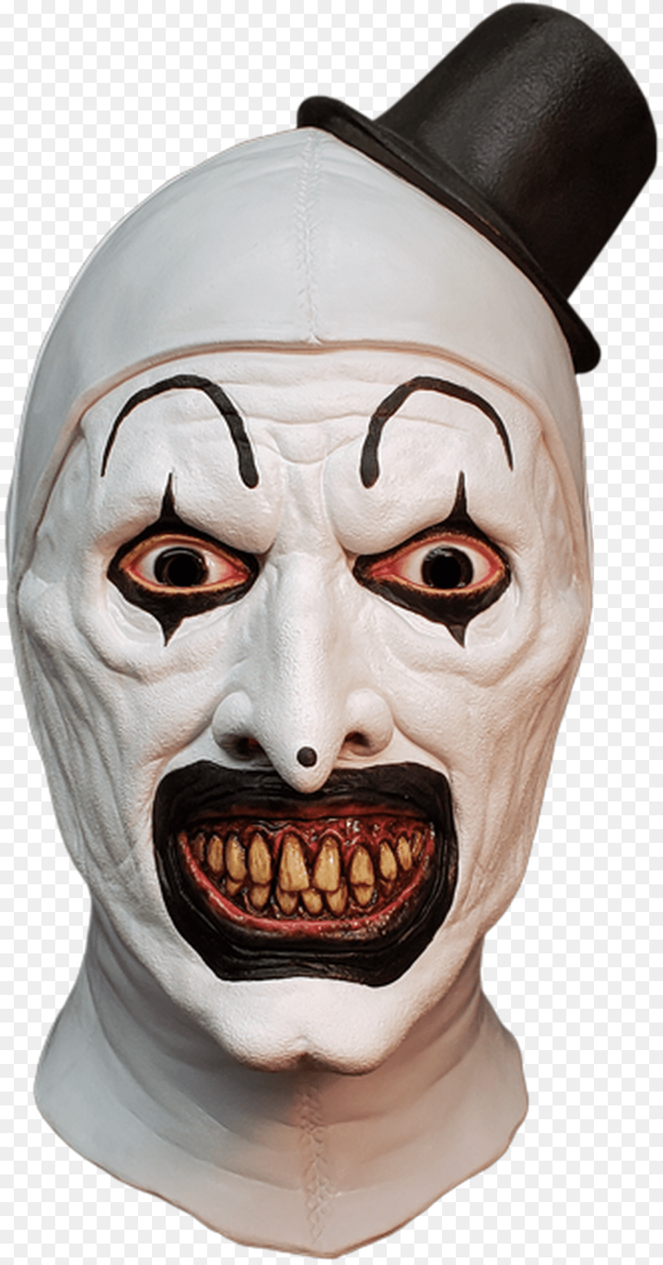 Terrifier Mask, Adult, Male, Man, Person Free Png