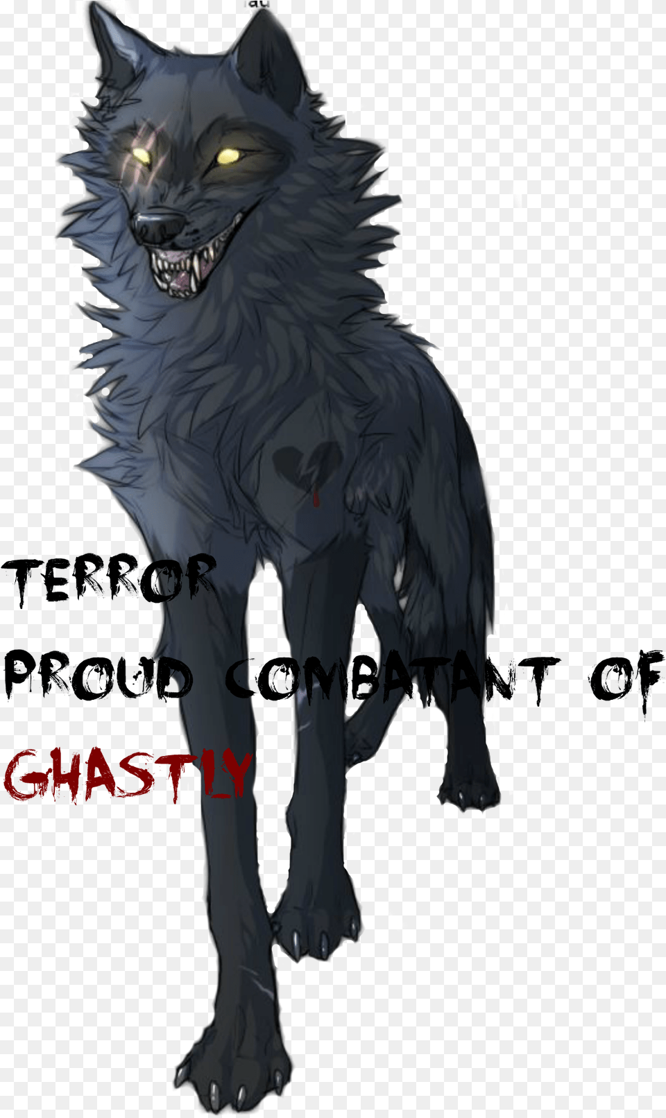 Terror Of Ghastly Ghastly Clipart, Animal, Mammal, Wolf, Person Free Png Download