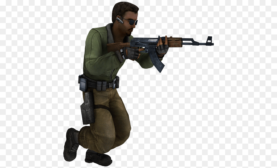 Terrorist, Firearm, Gun, Rifle, Weapon Png Image