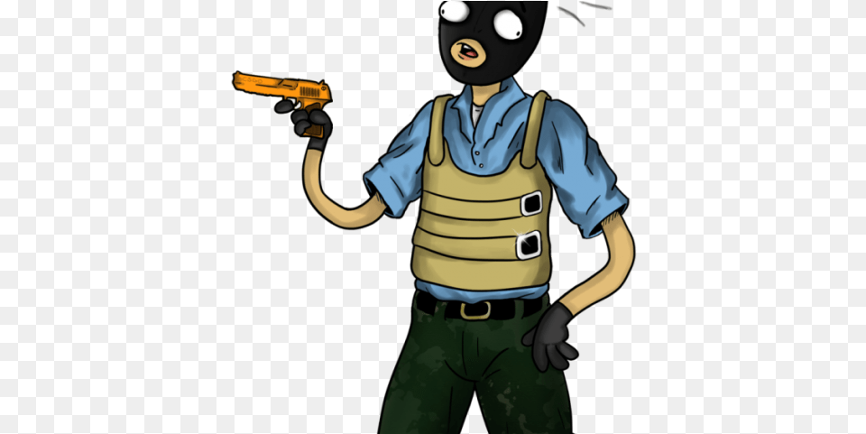 Terrorist Clipart Csgo Csgo Character, Firearm, Gun, Handgun, Weapon Free Transparent Png