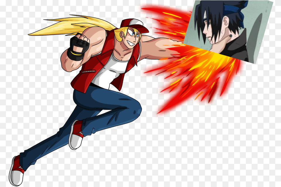 Terry Bogard Cartoon Anime Fictional Character Terry Bogard Burn Knuckle, Publication, Book, Comics, Adult Free Png