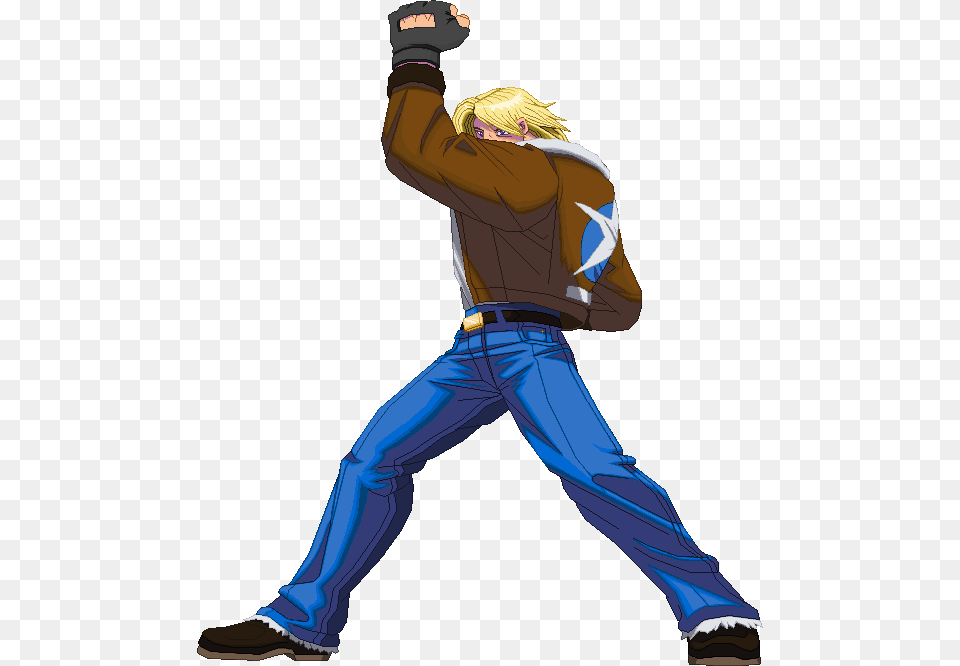 Terry Bogard Garou Mark Wolves, Clothing, Pants, Adult, Male Free Transparent Png