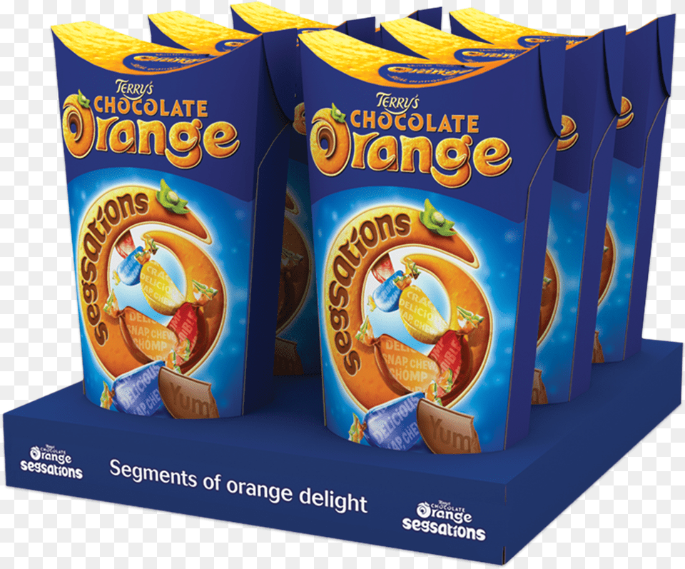 Terry S Chocolate Orange Segsations 300g Terry39s Chocolate Segsations Tin, Food, Snack, Sweets Free Transparent Png