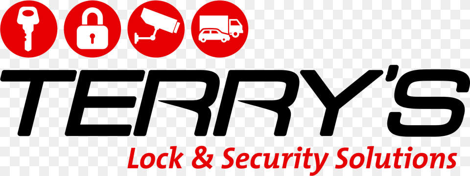 Terrys Locksmith Amp Security Solutions, Logo, Symbol, Text Free Png