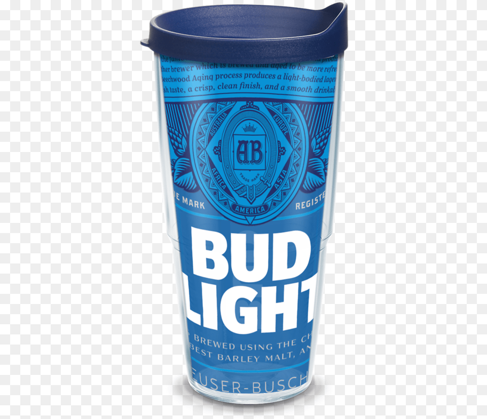 Tervis U0027bud Light Labelu0027 Tumbler 24oz Pint Glass, Cup, Can, Tin Png Image