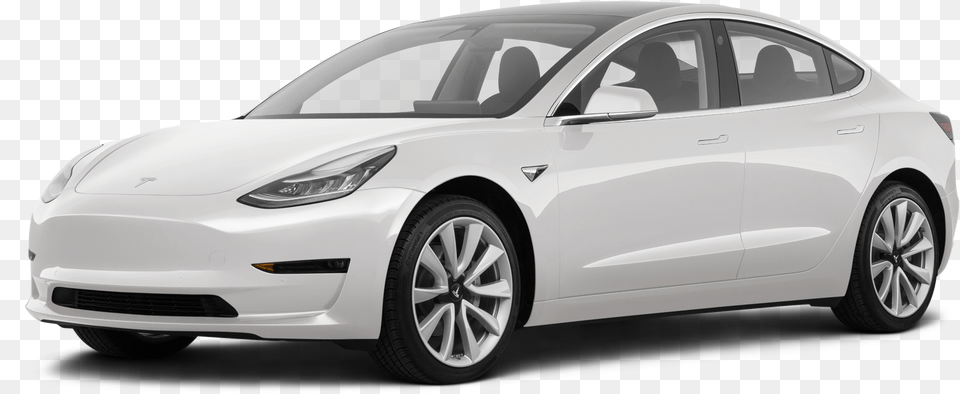 Tesla, Car, Vehicle, Sedan, Transportation Png Image