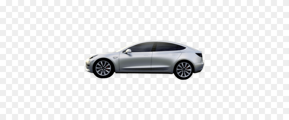 Tesla Car, Alloy Wheel, Vehicle, Transportation, Tire Free Png Download