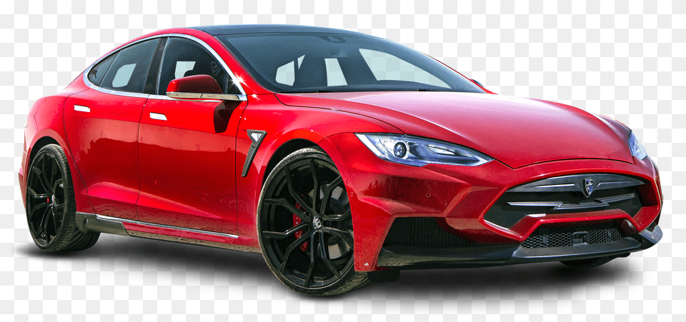 Tesla Car, Alloy Wheel, Vehicle, Transportation, Tire Png Image