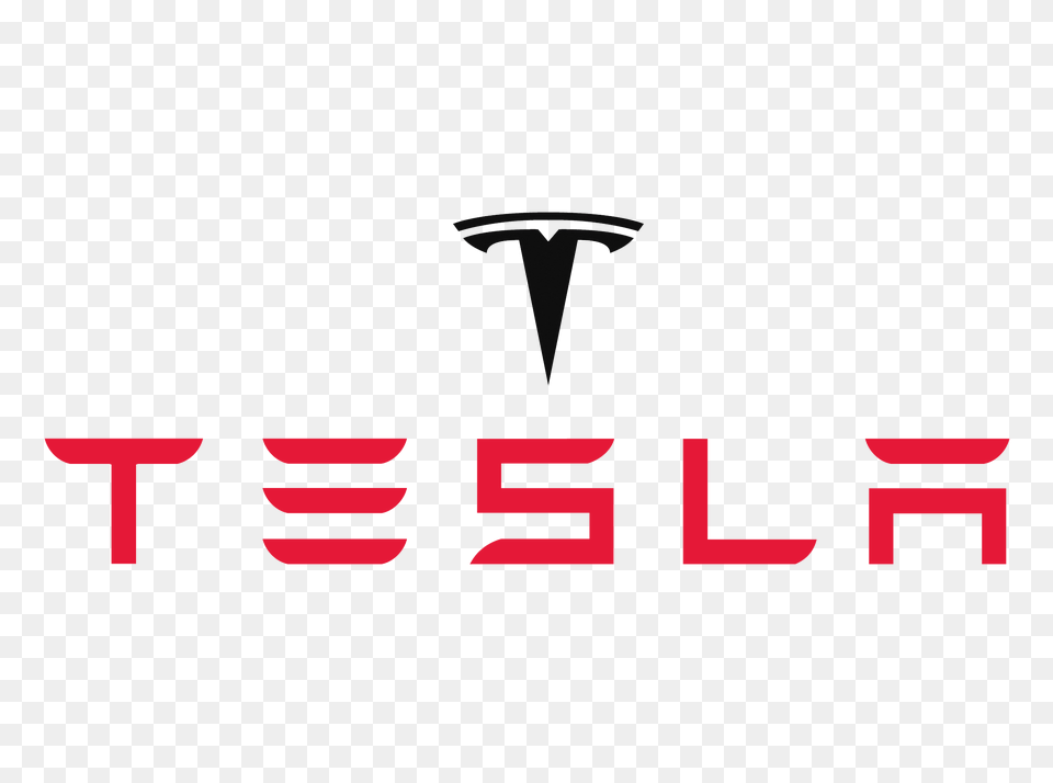 Tesla Logo, Light, Stencil Free Transparent Png