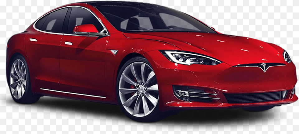Tesla Model S 2019 Red, Alloy Wheel, Vehicle, Transportation, Tire Free Png Download