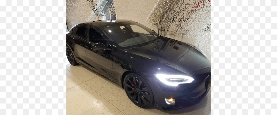 Tesla Model S Tesla Model S Black Chrome Delete, Alloy Wheel, Vehicle, Transportation, Tire Free Png Download