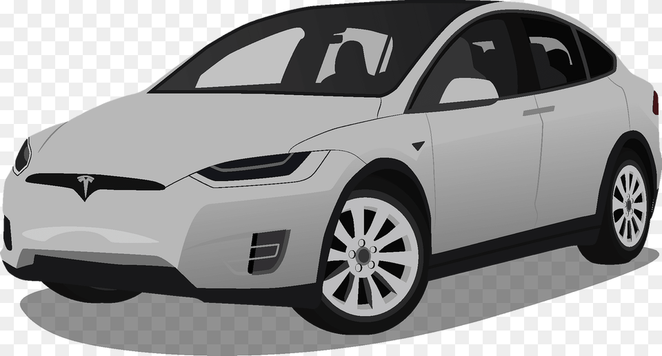 Tesla Model X Clipart, Car, Vehicle, Sedan, Transportation Free Transparent Png