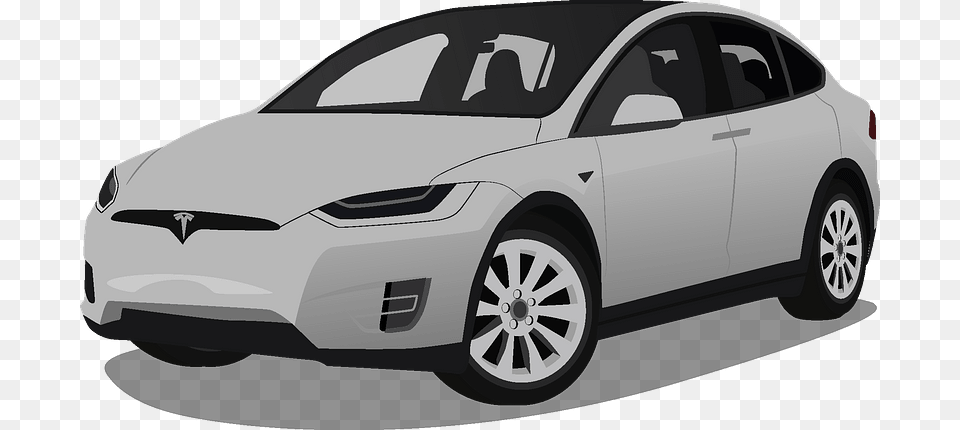 Tesla Model X Clipart 2019 Tesla Model X, Car, Vehicle, Sedan, Transportation Free Png