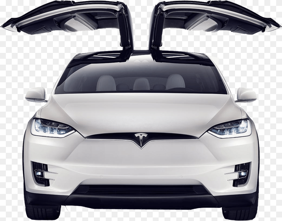 Tesla Model X Vehicle, License Plate, Transportation, Car Free Transparent Png