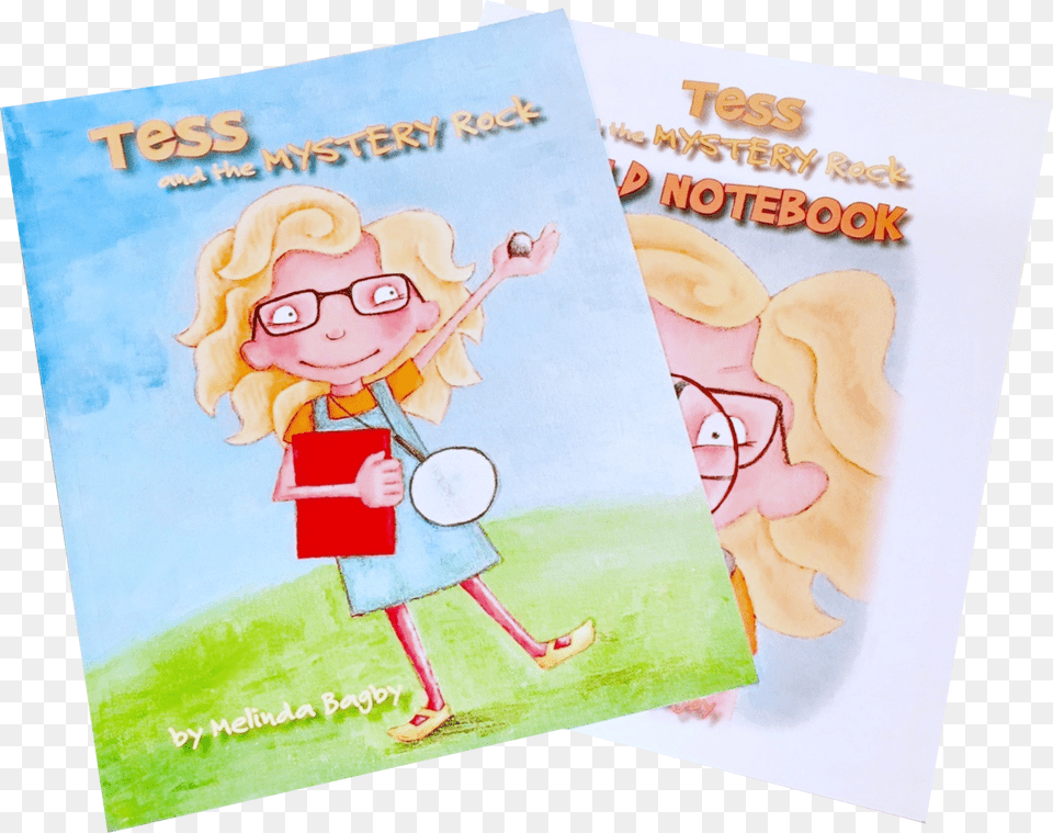 Tess And The Mystery Rock Illustration, Person, Advertisement, Publication, Book Free Transparent Png