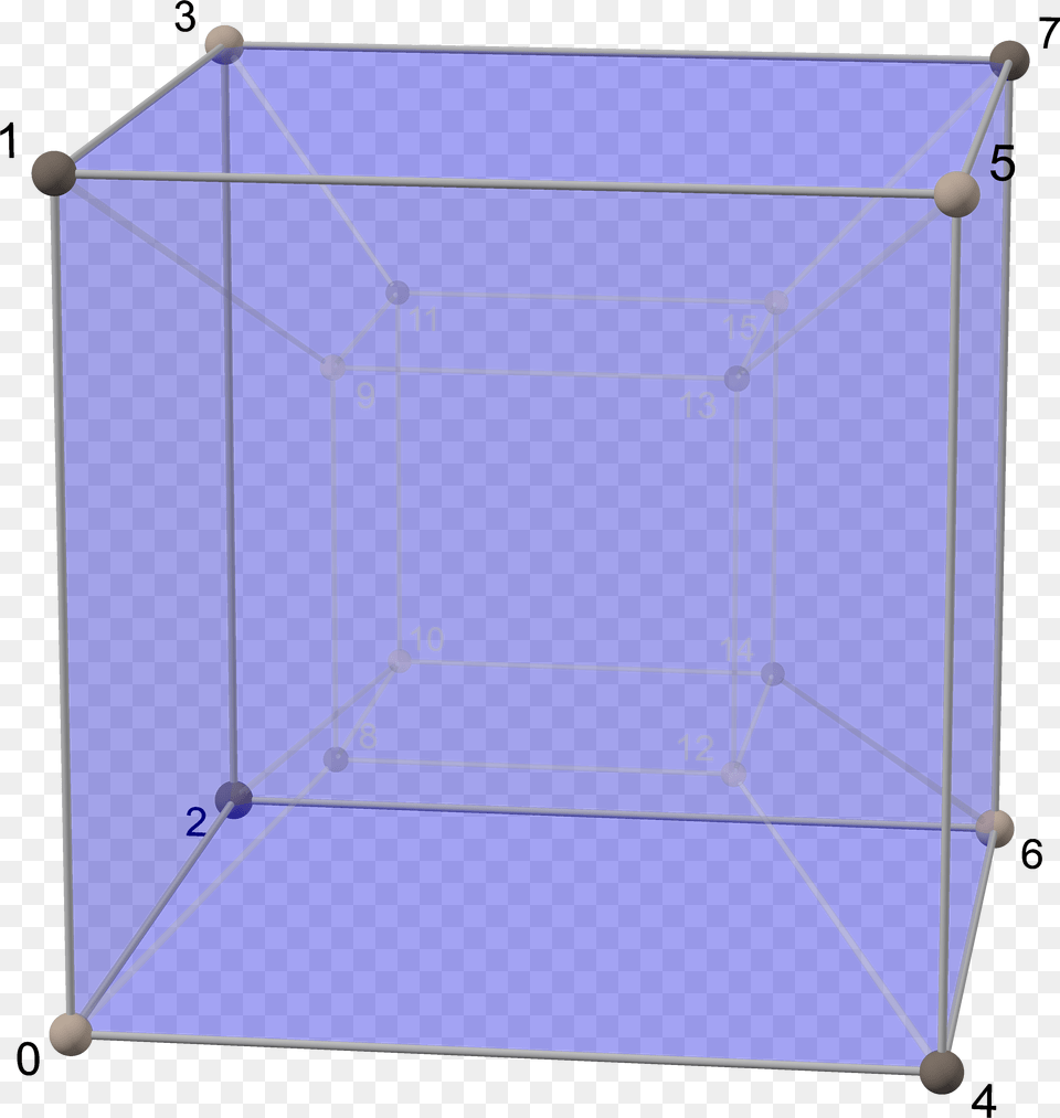 Tesseract Cube 0 Tent Png