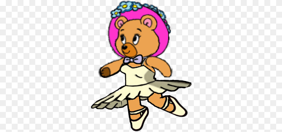 Tessie Bear Ballet Cartoon, Baby, Person Free Transparent Png