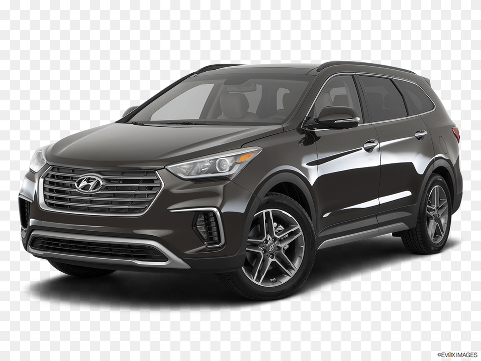 Test Drive A 2017 Hyundai Santa Fe At Premier Hyundai 2016 Black Chevy Traverse, Spoke, Car, Vehicle, Machine Png