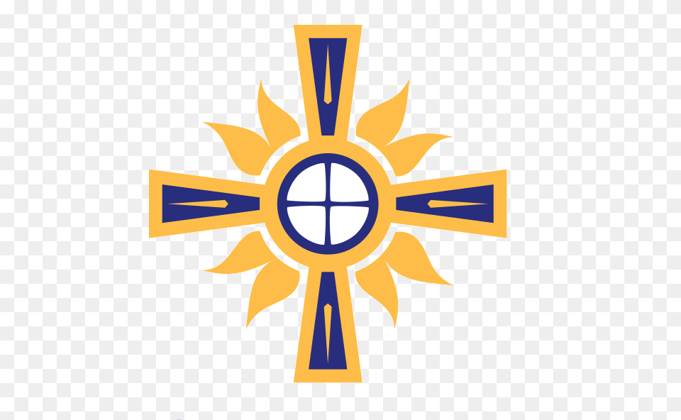 Test Holy Trinity Catholic Church, Cross, Symbol, Emblem, Logo Png Image