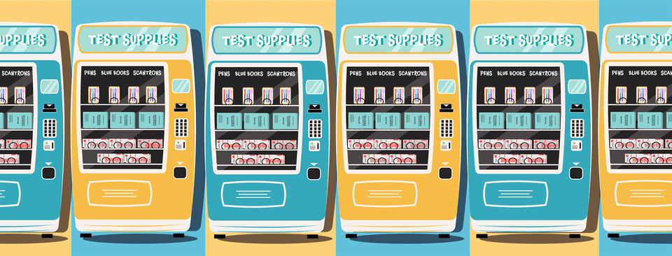 Test Material Vending Machines Would Ease Student Stress Scantron Vending Machine, Vending Machine Free Png