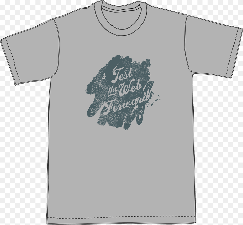 Test The Web Forward Svg Library Active Shirt, Clothing, T-shirt Png Image