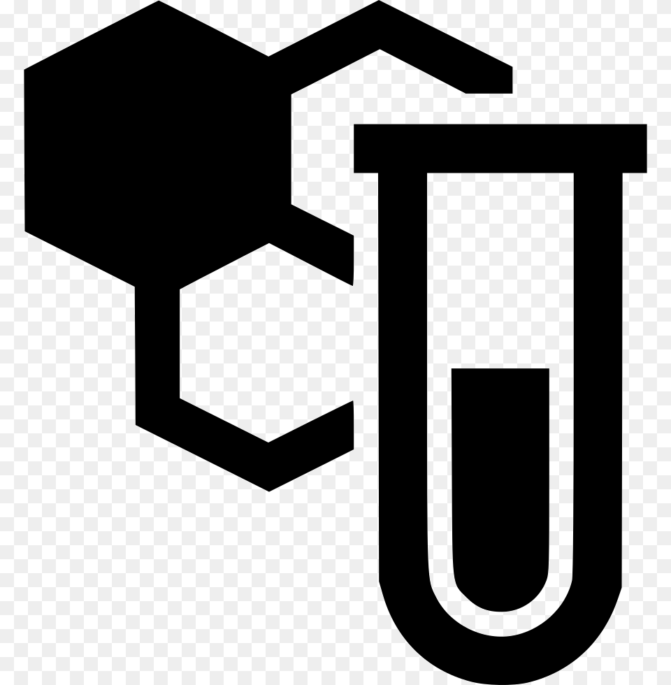 Test Tube Atom Icon, Stencil, Symbol, Cross Free Png