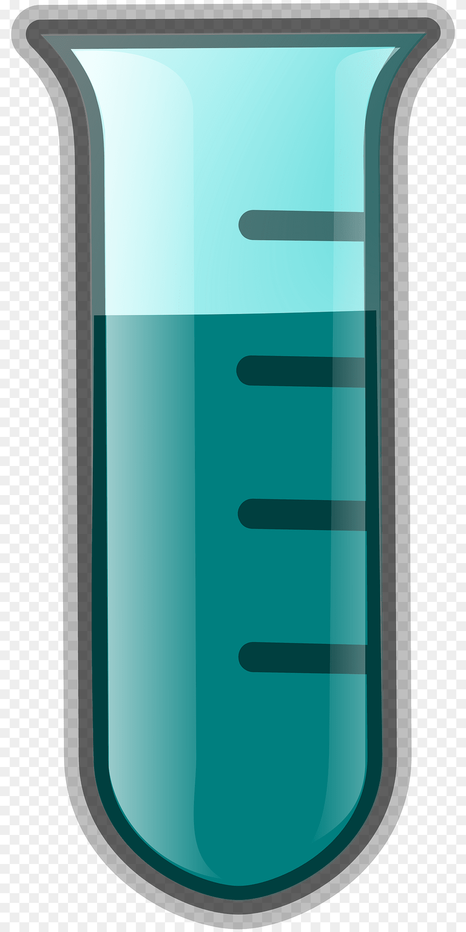 Test Tube Clipart, Cup, Jar, Mailbox Free Png