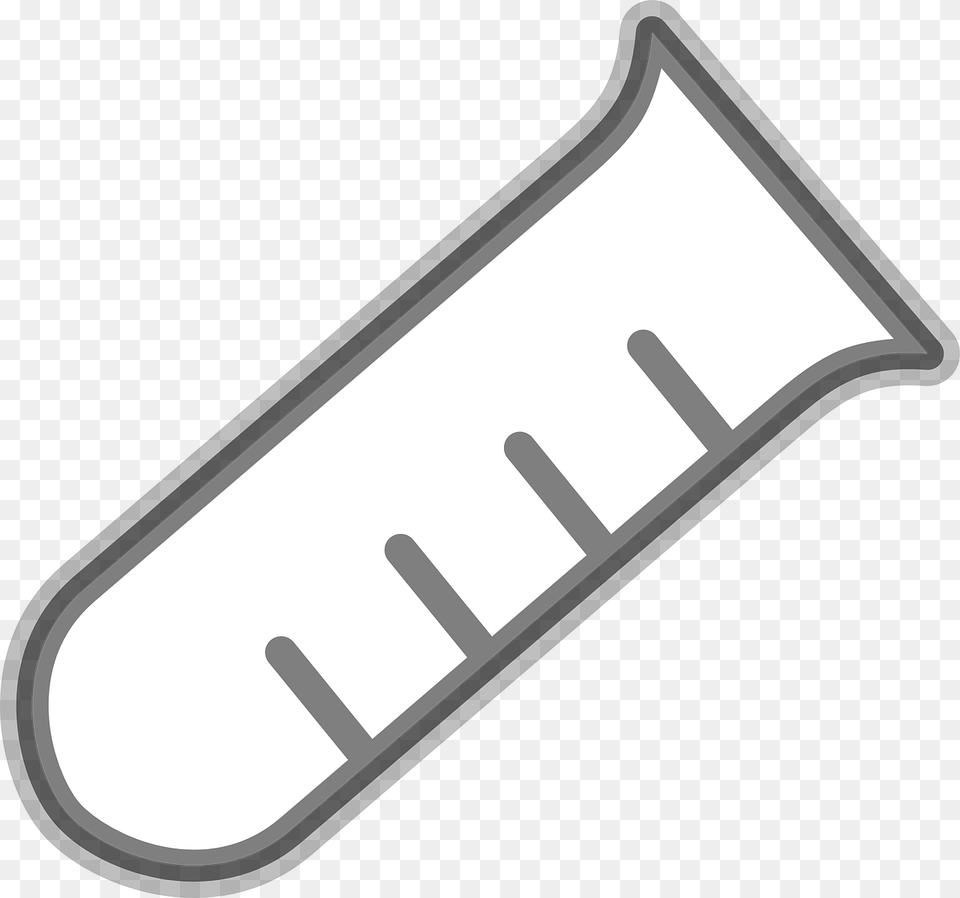 Test Tube For Colouring, Text Free Transparent Png