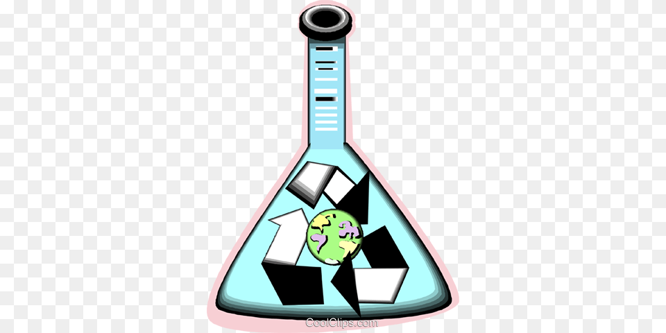 Test Tube Recycle Symbol Royalty Vector Clip Art Illustration Free Transparent Png
