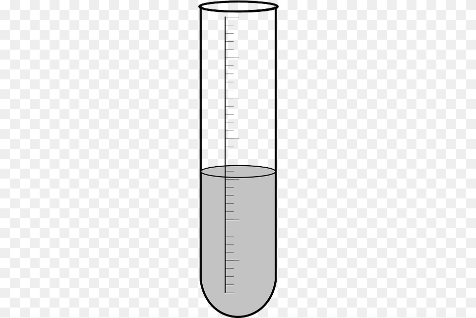 Test Tube Tube Tool Science Glassware Chemistry Test Tube Clip Art, Cup, Cylinder, Chart, Plot Png