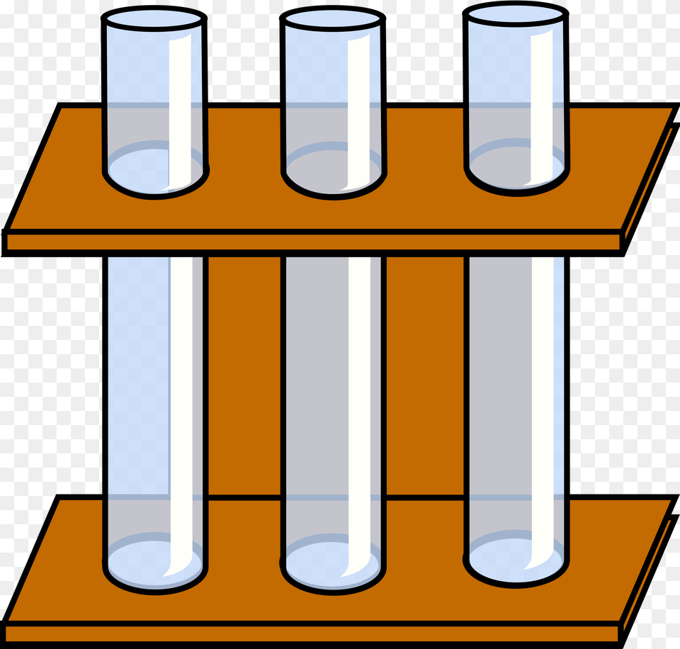 Test Tubes Clip Art, Cylinder Free Transparent Png