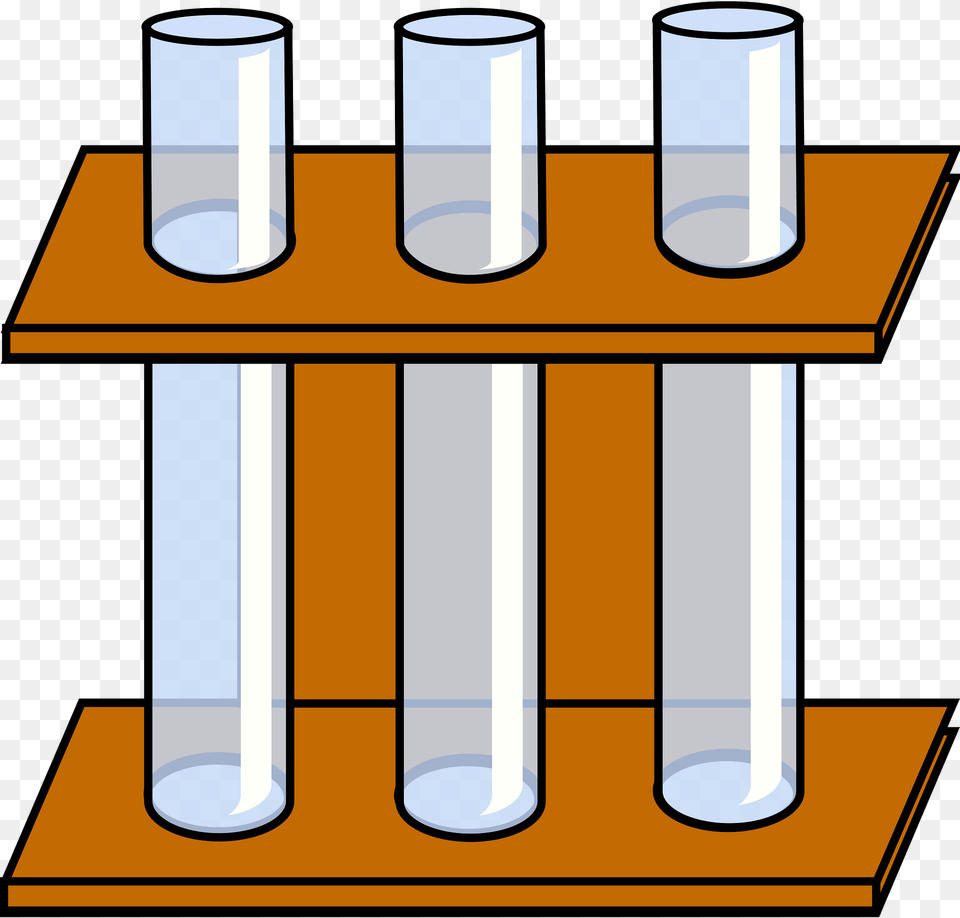 Test Tubes Clipart, Cylinder Free Png