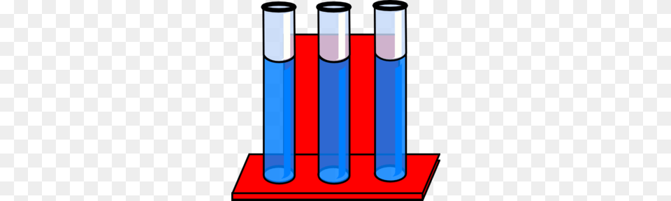 Test Tubes In Red Stand Full Of Water Clip Art, Dynamite, Weapon, Cylinder Png