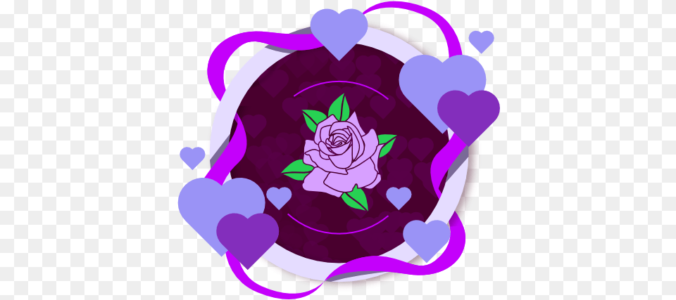 Testimonial Animated Transparent Purple Roses, Art, Plant, Graphics, Flower Free Png Download