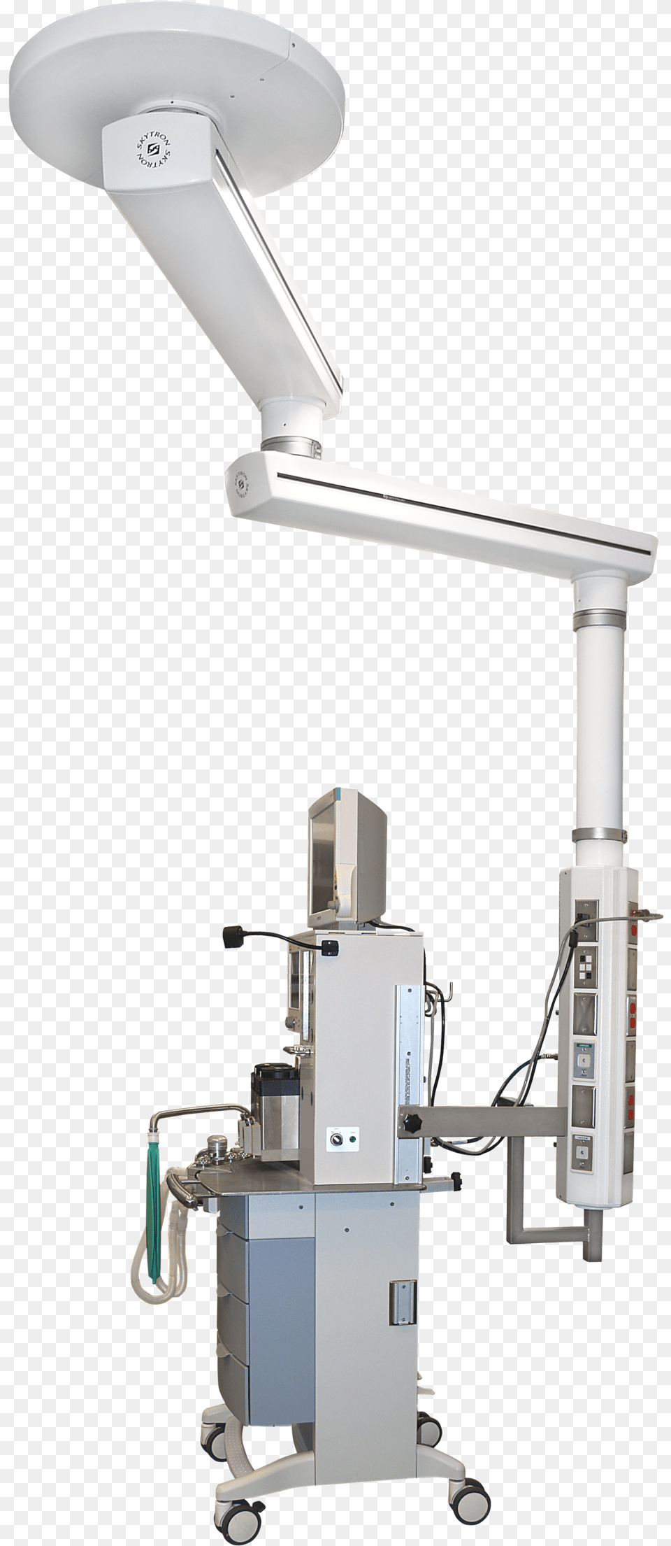 Tether Anesthesia Boom Anesthesia Machine On Pendant, Architecture, Building, Clinic, Hospital Png Image