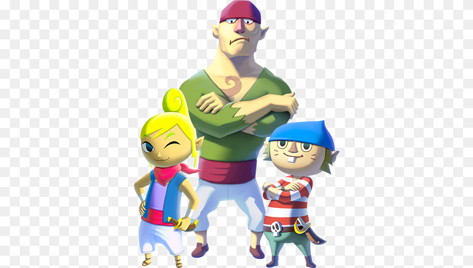 Tetra Pirates Wind Waker Pirate Zelda, People, Person, Elf, Baby Free Png