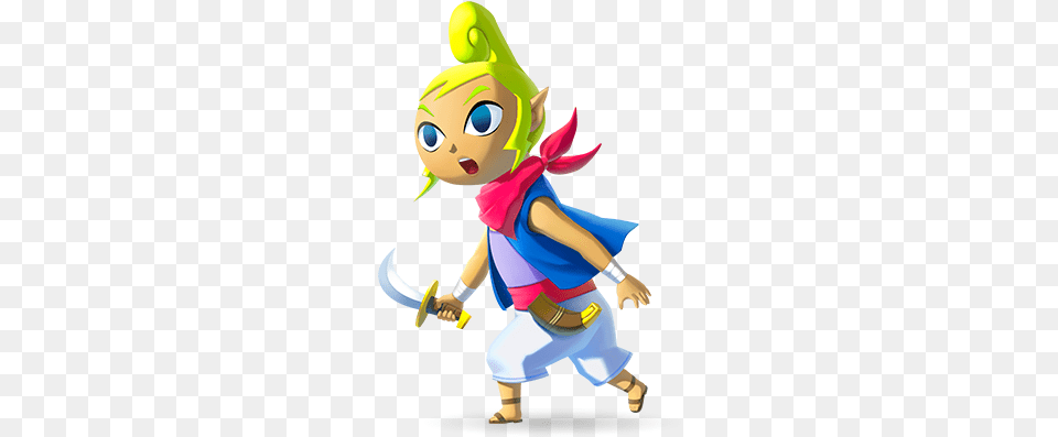 Tetra Wind Waker Hd, Baby, Book, Comics, Person Png Image