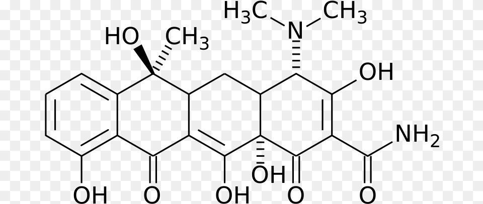 Tetracycline Side Effects 6 Demethyl 6 Deoxytetracycline, Gray Free Transparent Png