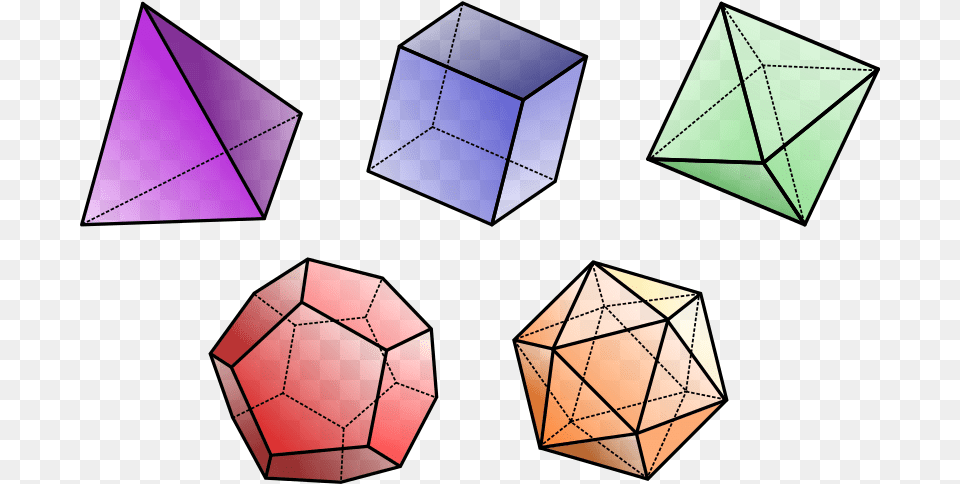 Tetrahedron 4 Faces Cube 6 Faces Octahedron 8 Faces Triangle, Paper, Art, Toy Png