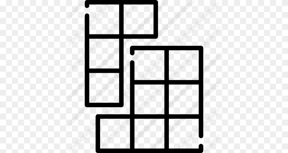 Tetris, Gray Free Transparent Png