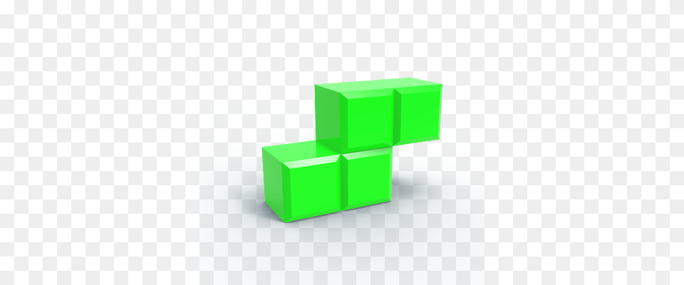 Tetris Blocks, Green, Toy Png Image