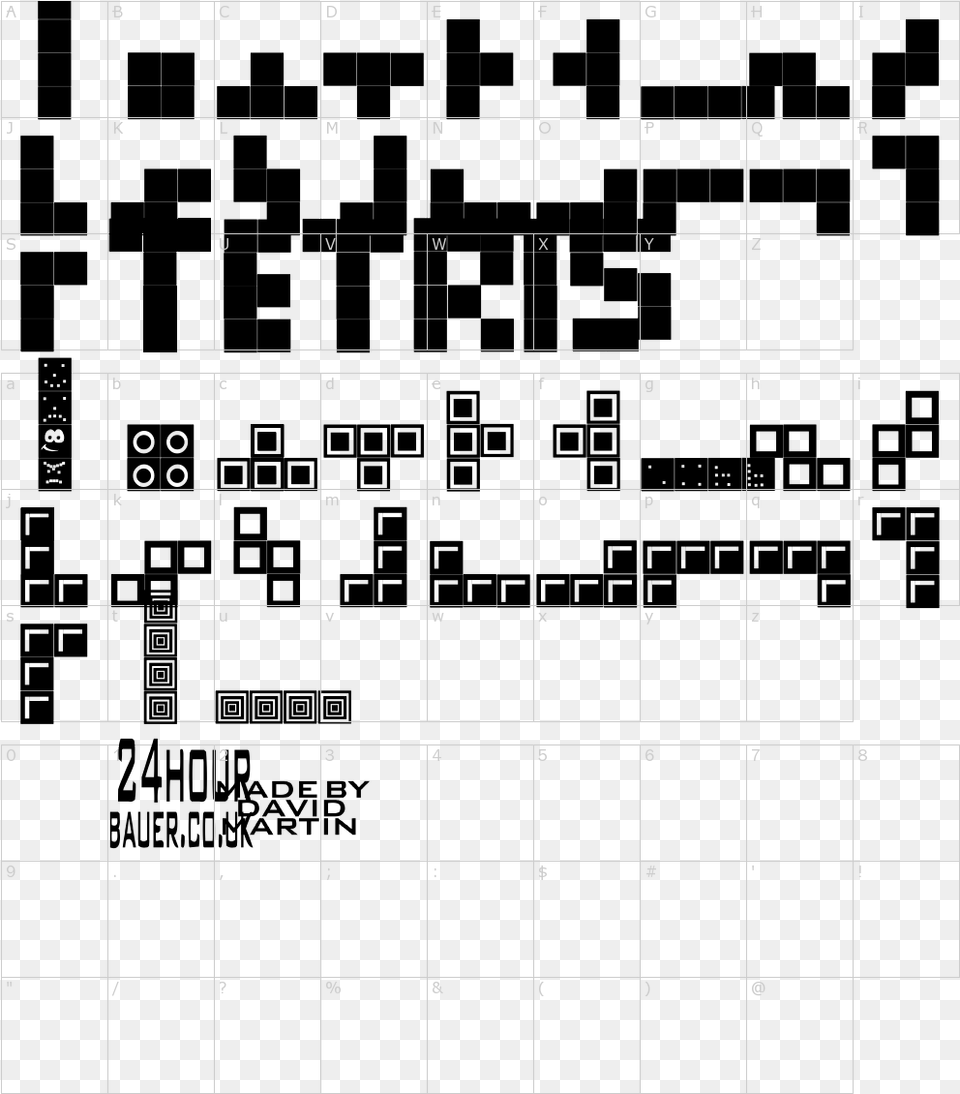 Tetris Blocks Font Tetris Text Generator, Architecture, Building, Alphabet Free Png Download