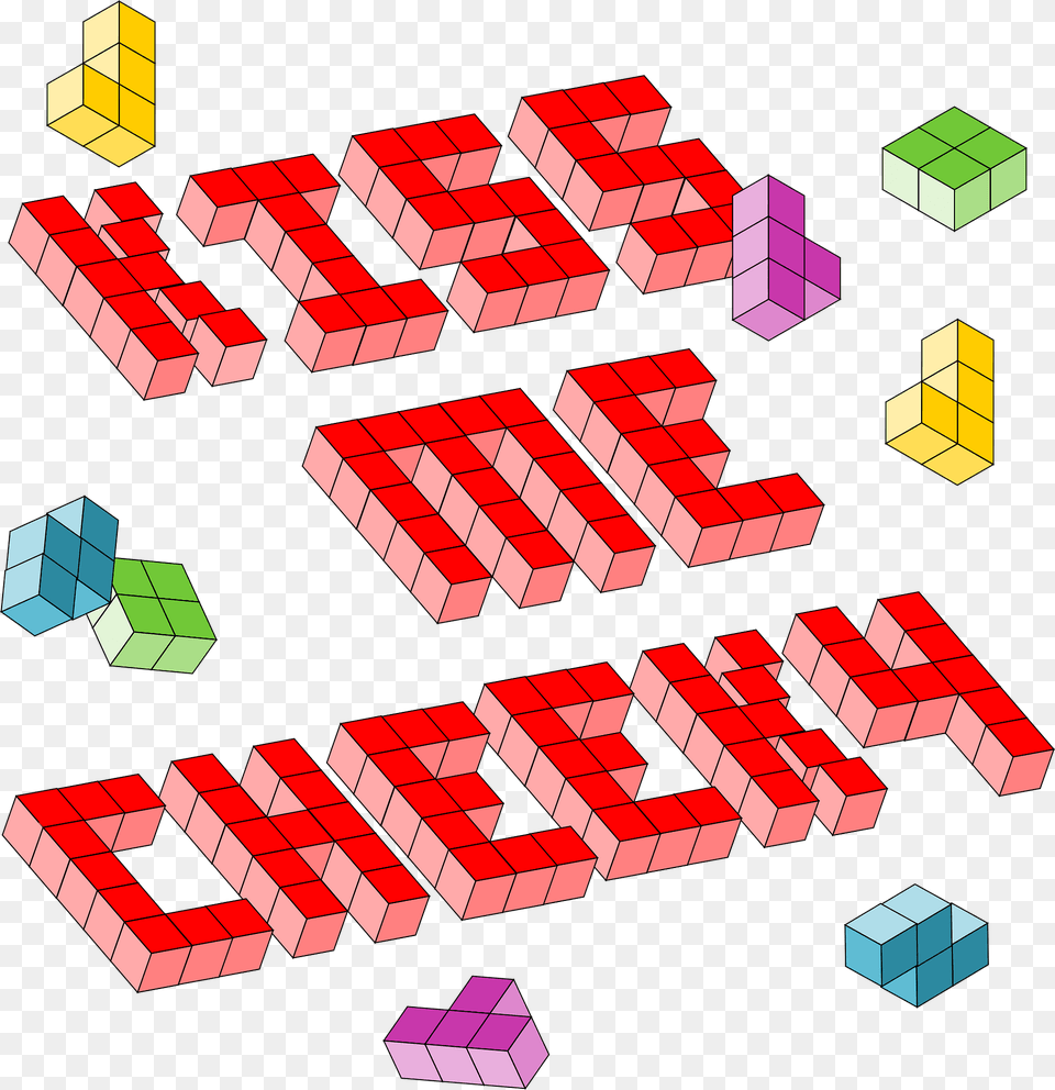 Tetris Clipart, Dynamite, Weapon, Toy, Rubix Cube Free Png Download