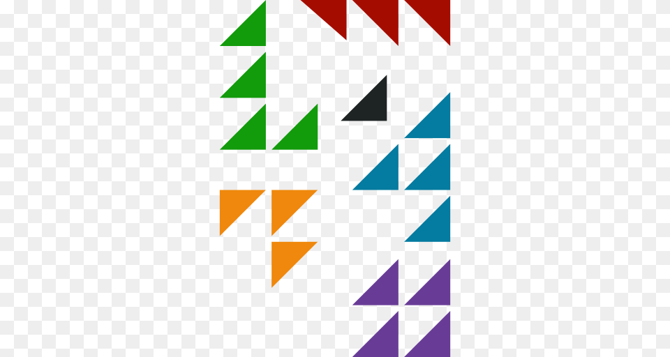 Tetris Icon, Triangle, Art, Graphics, Pattern Free Transparent Png
