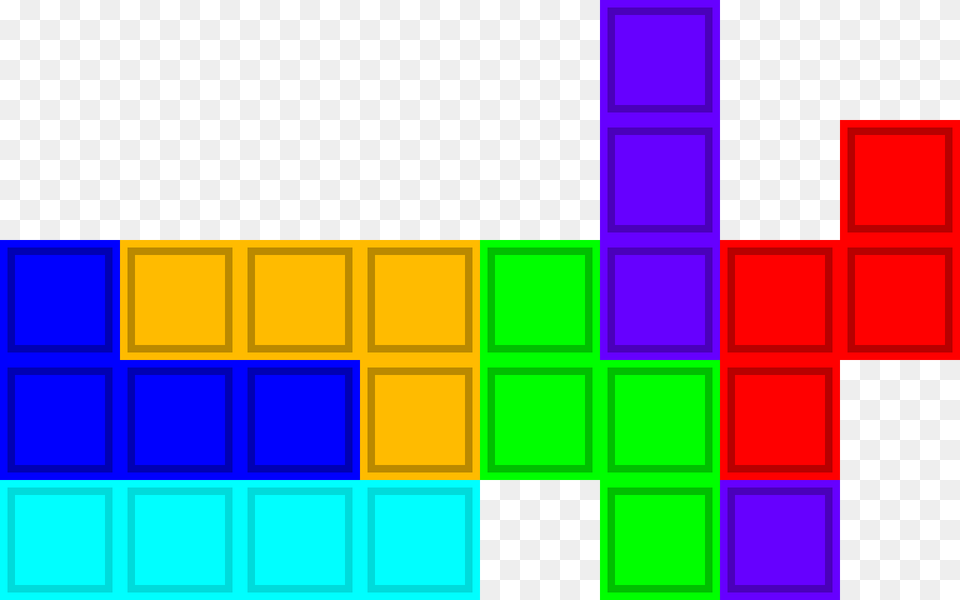 Tetris Pieces Part Pixel Art Maker Png Image
