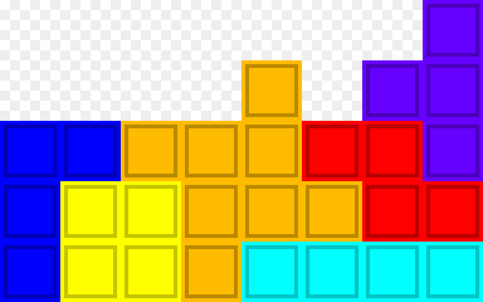 Tetris Pieces Part Pixel Art Maker Png Image