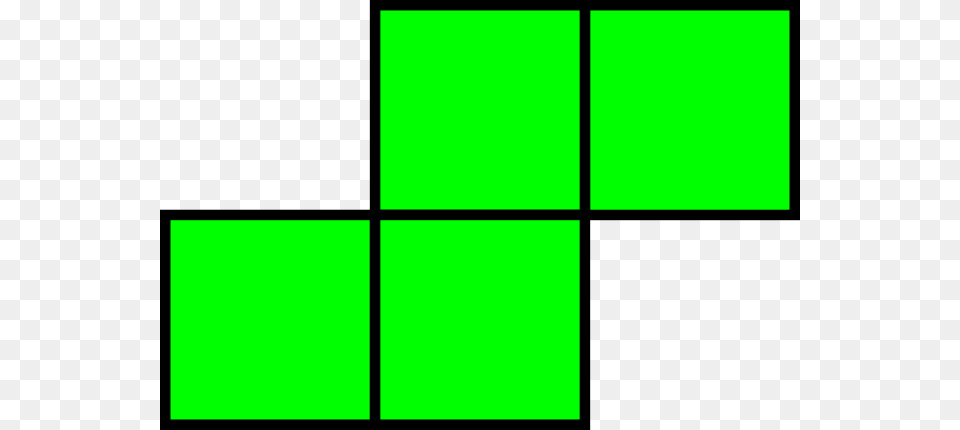 Tetris S, Green, Cross, Symbol Free Png