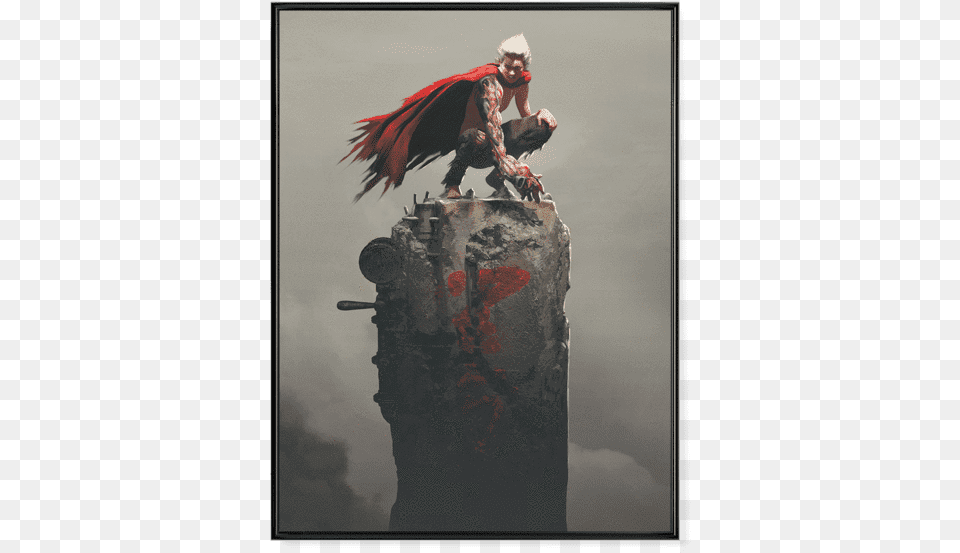 Tetsuo Akira Fan Art, Figurine, Person, Fashion Png