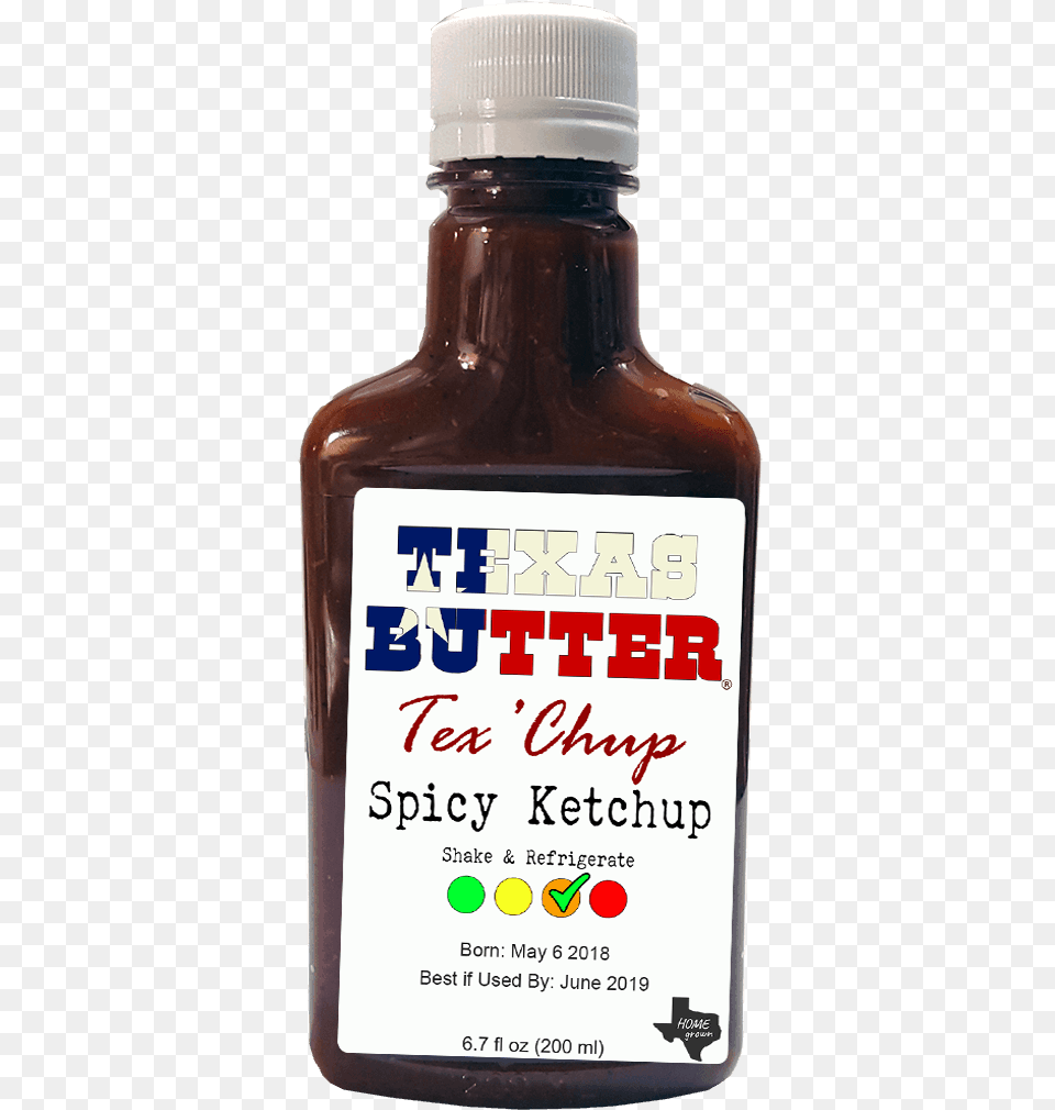 Tex Chup Texas Butter Al Nakhal, Bottle, Cosmetics, Perfume, Food Free Transparent Png