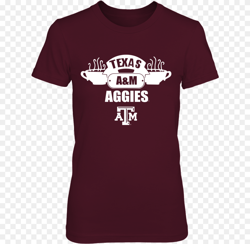 Texas Aampm Texas Aampm Aggies, Clothing, Maroon, T-shirt, Shirt Png